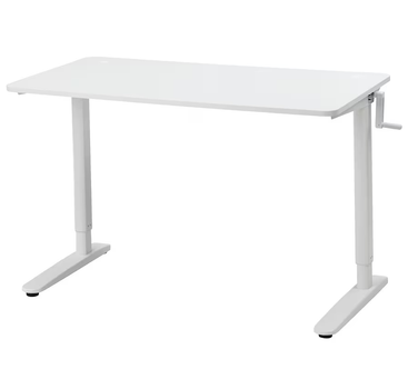 Письменный стол RELATERA IKEA 995.528.65 белый / белый глянец