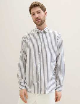 Сорочка д/р Tom Tailor М0134334 (1041370) колір різнокольоровий (М0134334 - 196639)