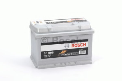 АКБ S5 SILVER 77 А*ч -/+ 780A Bosch АКБ 0092S50080 Bosch (0092S50080)
