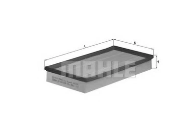 Фильтр воздушный AUDI, VW, SKODA (пр-во Knecht-Mahle) LX684 MAHLE (LX684)