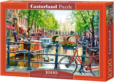 Пазл Пейзаж Амстердам 1000 деталей Castorland