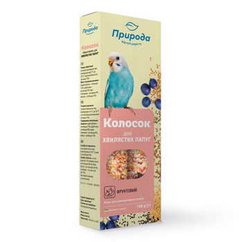 Колосок для папуг Фруктовий 140 гр