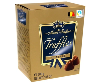 Трюфельные конфеты Maitre Truffout Fancy Truffles Сlassic 200 г