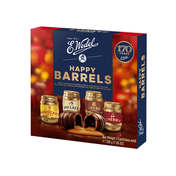 Конфеты E.Wedel Happy Barrels класические 200 г