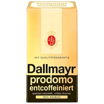 Кава мелена Dallmayr Prodomo entcoffeiniert без кофеїну 500 г