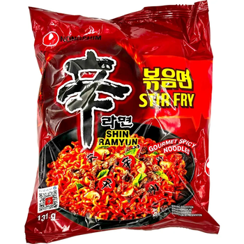 Локшина шин Рамен Nongshim Stir Fry дуже гостра 131 г