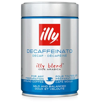 Кофе молотый illy Decaffeinato без кофеина 250 г