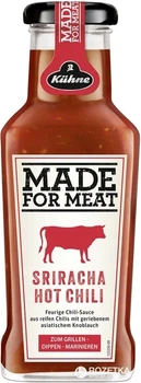 Соус Kuhne Made For Meat Spiracha Chilli острый чили 235 мл