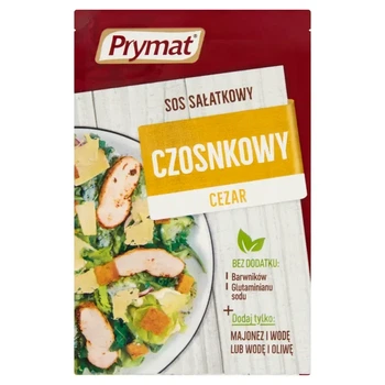 Соус Prymat Czosnkowy Cezar к салату Цезарь 9 г