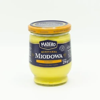 Горчица Madero Miodowa медовая 270 г