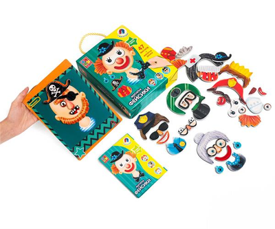 Магнітна гра Vladi Toys Фейсики (VT3702-15)
