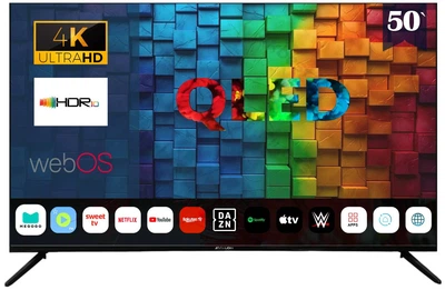 Телевізор AVALON B50MQA800 BLACK (Smart TV,WebOS2.2,QLED,4K)