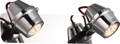Светильник спотовый Altalusse INL-9382W-02 Chrome LED GU10 2x4 Вт