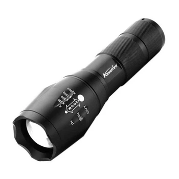 Ручний акумуляторний ліхтар XML-T6 800лм алюміній Black (424674)