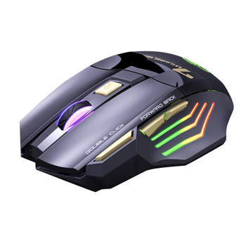 Беспроводная игровая мышка iMice GW-X7 3200dpi USB 2.4ГГц и Bluetooth RGB подсветка Black (534956)