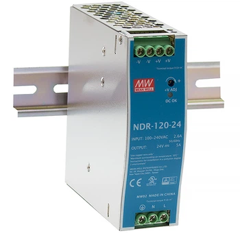 Блок живлення 120W MEANWELL NDR-120-48 IP31 (NDR-120-48)