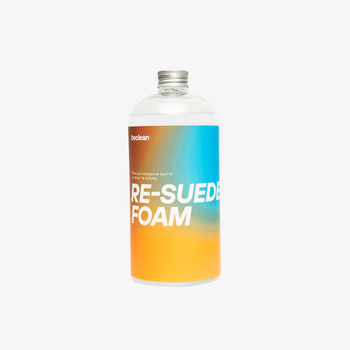 Наповнювач чистячої піни для замші та нубуку BECLEAN Re-Suede Foam 500 мл.