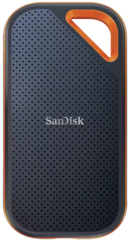 SSD диск SanDisk Extreme PRO Portable V2 4TB USB 3.2 Gen2 Type-C 3D NAND (TLC) Black/Orange (SDSSDE81-4T00-G25) External