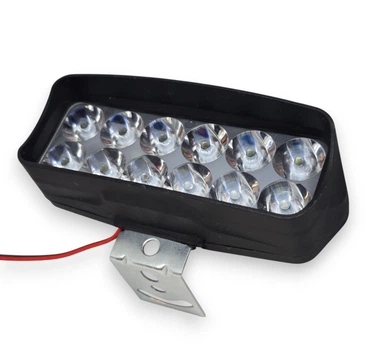 Светодиодная балка (дополнительная фара) 12 LED 18W Белый свет (05702)