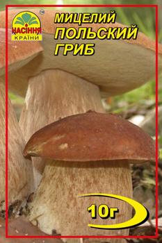 Мицелий (зерновой) Польский гриб, 10 г (Насіння країни)