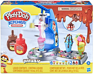 Набор для творчества Play-Doh Kitchen Creations Rainbow Ice Cream Shop (5010993911608)
