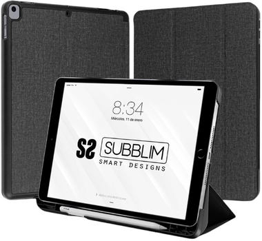 Обкладинка SUBBLIM Shock Tablet Case для Apple iPad 10.2" 9/8/7 GEN Black (SUBCST-5SC310)