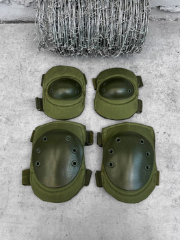 Наколінники тактичні та налокітники мультикам у наборі Т-02