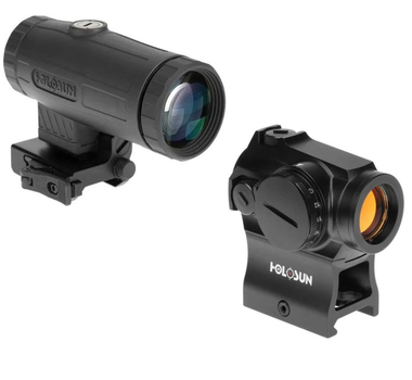 Комплект коліматор HOLOSUN HS503R + Магніфер HOLOSUN HM3X
