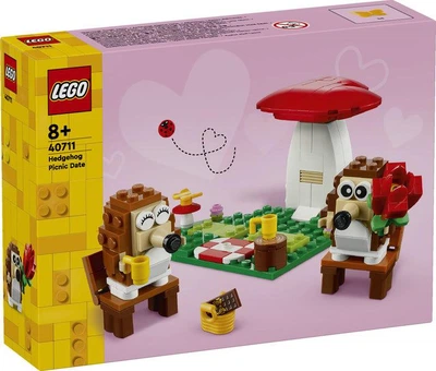Конструктор LEGO Iconic Романтичний пікнік їжачків 166 деталей (40711)