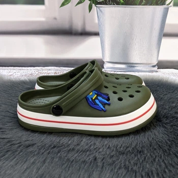 Кроки дитячі для хлопчика Luck Line кольору хакі 33р (21,2 см) 5108_2
