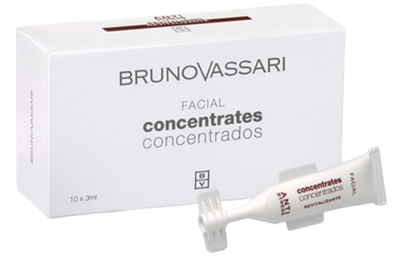 Zestaw Koncentrat do twarzy Bruno Vassari Anti Stress rewitalizujący 10 x 3 ml (8432666010451)