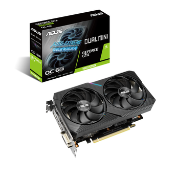 Відеокарта ASUS DUAL-GTX1660S-O6G-MINI