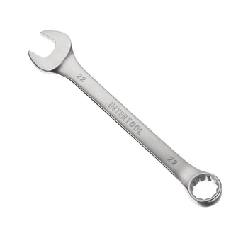 Ключ комбинированный 22 мм Intertool Cr-V