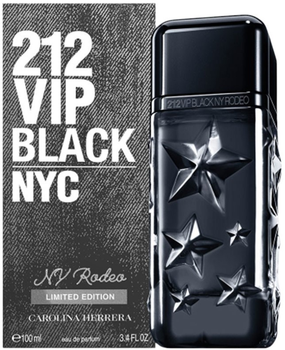 Woda perfumowana męska Carolina Herrera 212 VIP Black NY Rodeo 100 ml (8411061111604)