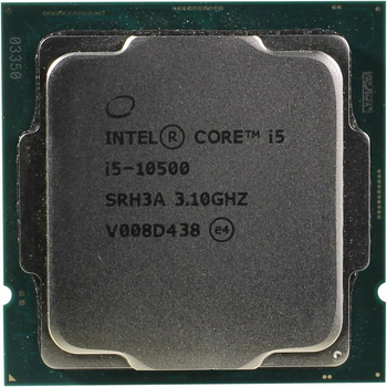Процесор Intel Core i5-10500 3.10GHz/12M/8GT/s (SRH3A) s1200, tray