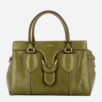 Torba shopper damska skórzana
