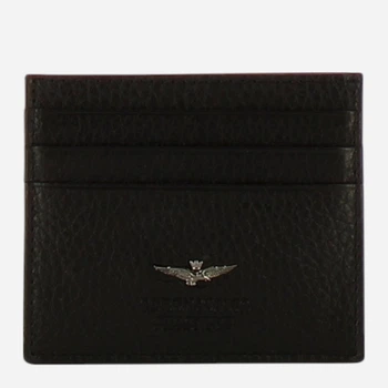Etui na karty męskie Aeronautica Militare Soft AM188-NE Czarne (800070303611)