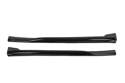 Бокові пороги DPT V-1 (чорний глянець) для Opel Astra J 2009-2015 рр