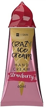 Крем для рук "Strawberry" - HiSkin Crazy Ice Cream 60ml (60ml) (1236924-658364628-2)