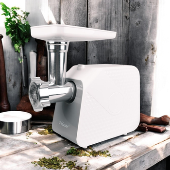 Електрична м'ясорубка-подрібнювач Maestro MR-851 White 1500Вт