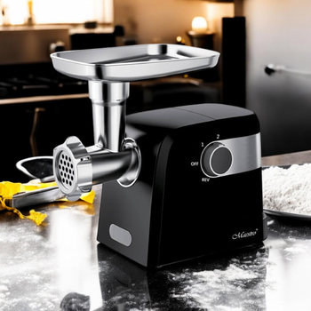 Електрична м'ясорубка-подрібнювач Maestro MR-854 Black 1500Вт