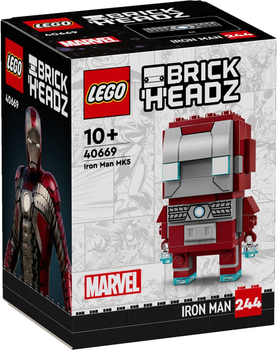 Zestaw klocków LEGO Marvel Figurka Iron Man MK5 101 element (40669)