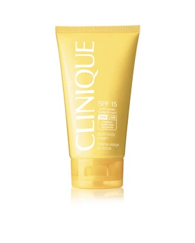 Сонцезахисний крем для обличчя та тіла Clinique Solar Smart Face And Body Cream SPF15, 150ml