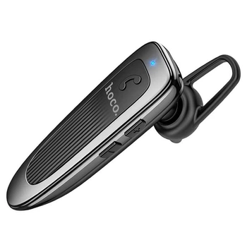 Беспроводная Bluetooth гарнитура HOCO E60 Brightness business BT headset |Bluetooth 5.0, до 10 часов работы, 170 мАч, в ухо, для звонков, работы, во время вождения, со встроенным микрофоном| Черный
