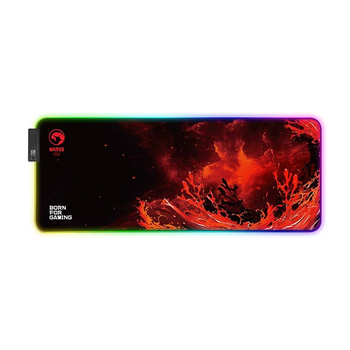 Килимок для миші Marvo з LED RGB підсвічуванням 800х305 ігрова поверхня (G45_Marvo)