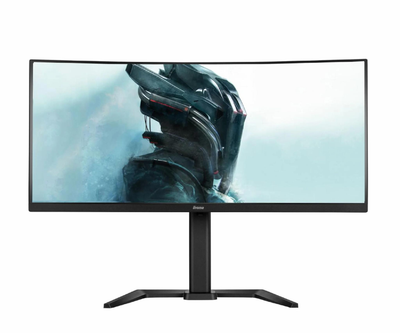 Монітор геймерський 34" 180Hz iiyama G-Master GCB3481WQSU-B1 Red Eagle безрамковий вигнутий
