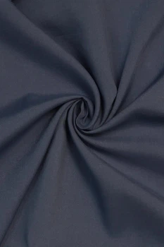Ткань Штапель однотонный джинс 110г/м2 145см 1пог.м.(120-152)