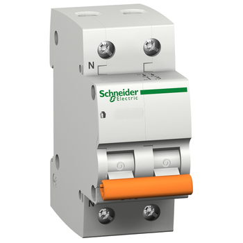 Автоматичний вимикач Schneider Electric ВА63 1П+Н 20A C