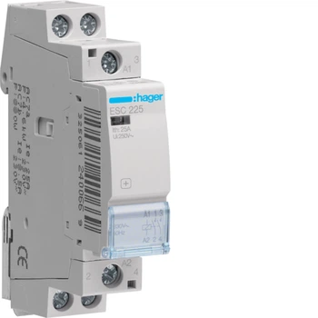 Контактор Hager ESC225 25A, 2НВ, 230В
