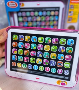 Планшет Изучайка "Алфавит" Play Smart (7508В) розовый